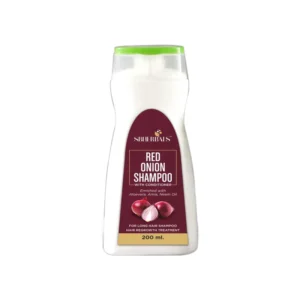 Home red onion shampoo